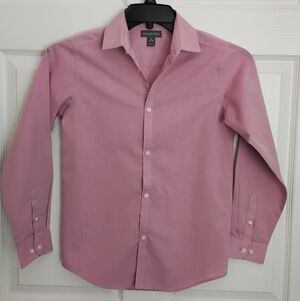 Van Heusen Boys Light Pink Long-Sleeve Dress Shirt